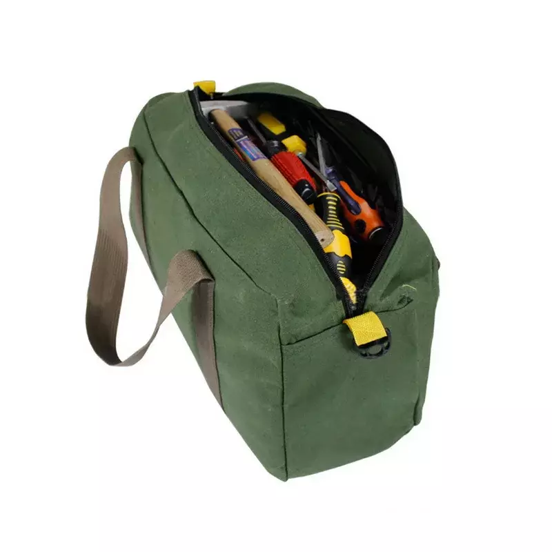 Impermeável Multi-Function Tool Box, saco de armazenamento, Canvas Hand Tool Box, Carry Bags, Home Tools, Hardware Parts Organizer Pouch