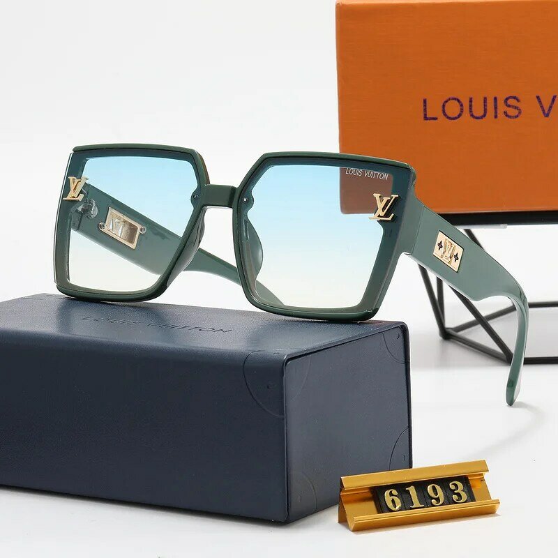2024 New Fashion Sunglasses Men Sun Glasses Women Metal Frame Black Lens Eyewear Driving Goggles UV400 A34