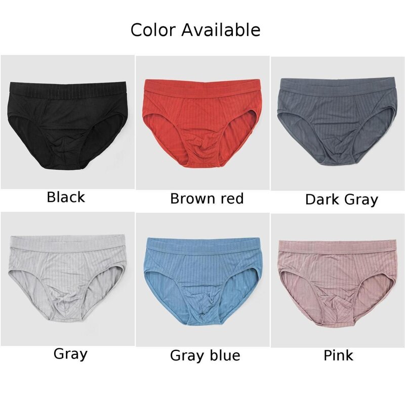Comfy Fashion Hot New Stylish Daily Panties Shorts Underwear Brief Lingerie Mens Middle Waist Pouch Sexy Soft Men