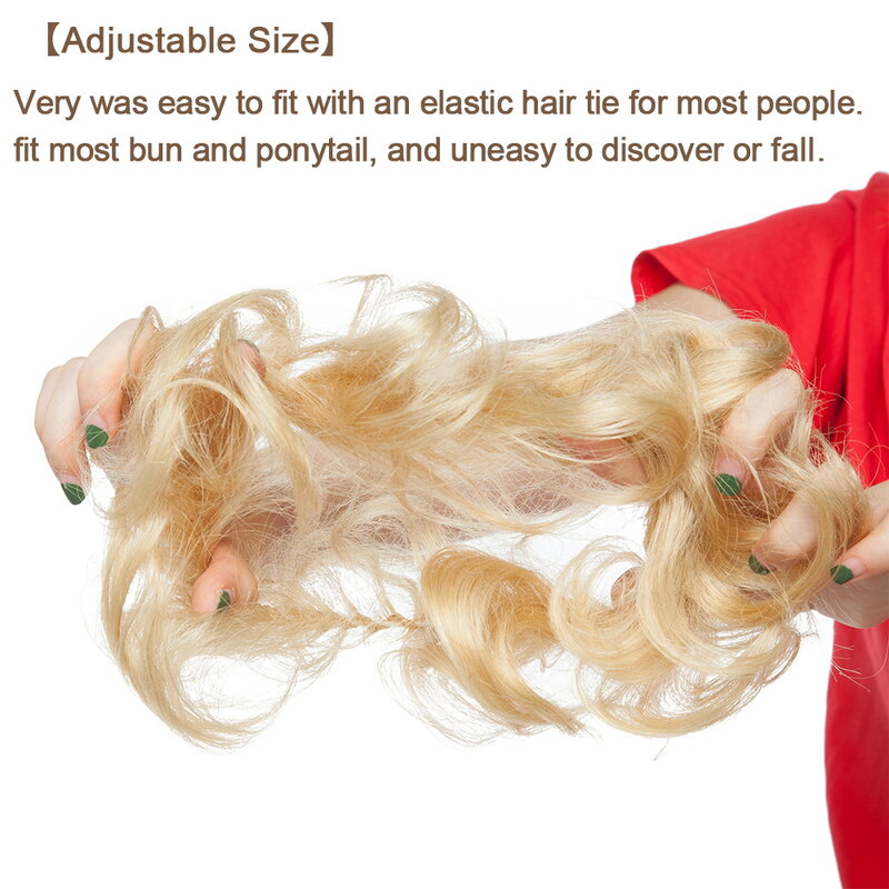 Широкий выбор шиньонов для наращивания конского хвоста, настоящие человеческие волосы, волнистые кудрявые пучок волос для женщин и девушек