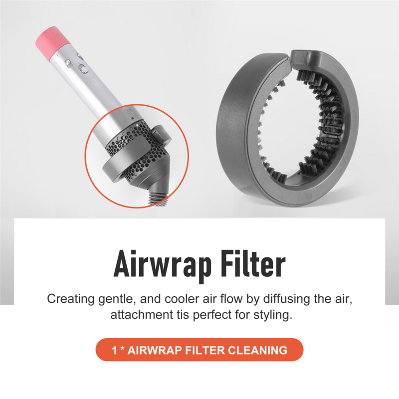Dyson Airwrap filtro acessório de limpeza, acessórios portáteis ventilador à prova de poeira, HS01, 969760-01