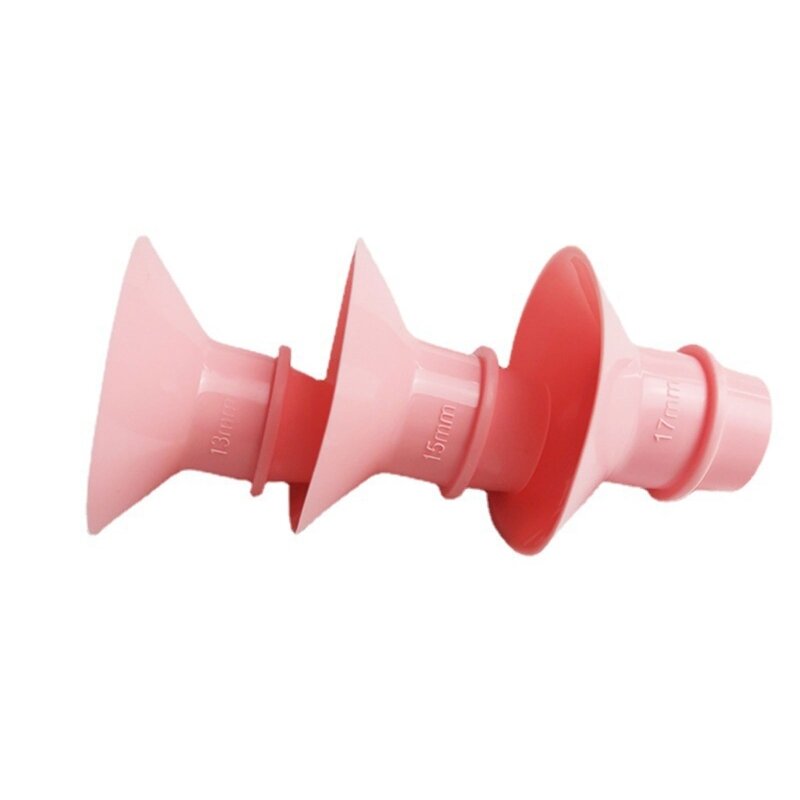 Convenient Breast Flange Inserts Breast Feeding Shield Narrow Connector Silicone Flange Insert Feeding