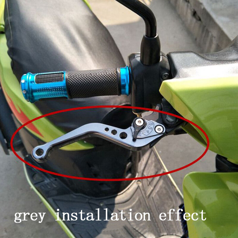 Manija de palanca de freno de tambor de embrague de motocicleta ajuste Universal para modificación de motocicleta aleación GY6 125 150 GP110 rendimiento disco CNC