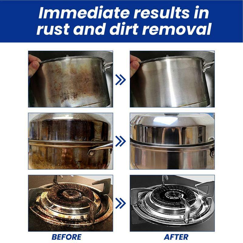 Multi-guna pembersih daya tudung dapur peralatan masak pembersih lemak menghilangkan karat bubuk pembersih multi-fungsi