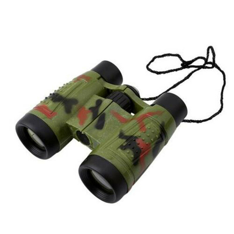 Outdoor Double Tube Telescope Educational Tools Camouflage Green Durable Kids Science Stretch Contraction Model Learning Toys