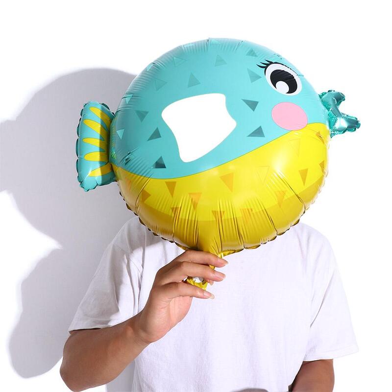 Фольгированные воздушные шары в виде осьминога для украшения детского дня рождения