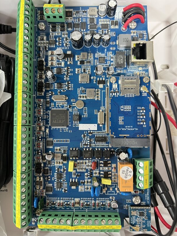 2Kits Fokus 433MHz 4g FC-7668Pro plus kabel gebundenes Sicherheits alarmsystem