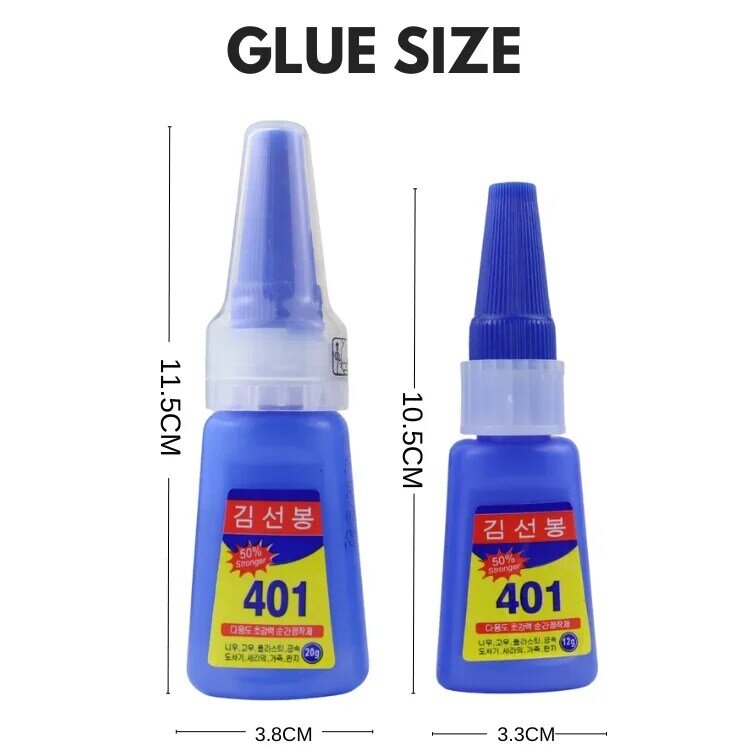 Extra Strong Glue Glue 12g/20g Caulking Agent Plastic Accessories Metal Adhesives Repair Transparent Super Waterproof Sealers