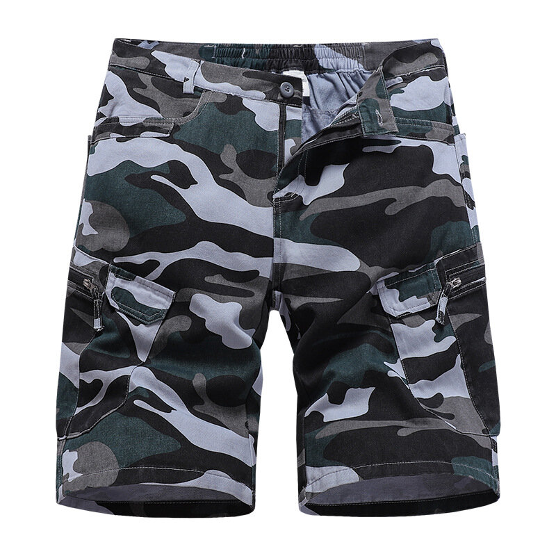 Mode Kleidung Männer Cargo Shorts Sommer kurze Hosen Tarnung Farbe Mann Casual Shorts Größe 30-42