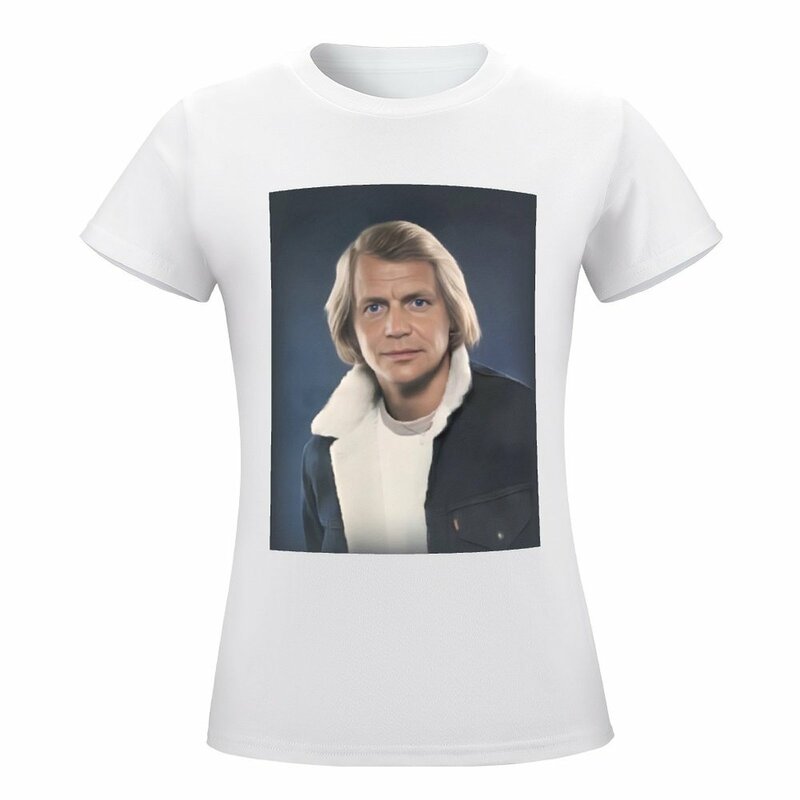 David Soul-Camiseta de Actor para mujer, ropa de anime de gran tamaño, camisetas para mujer