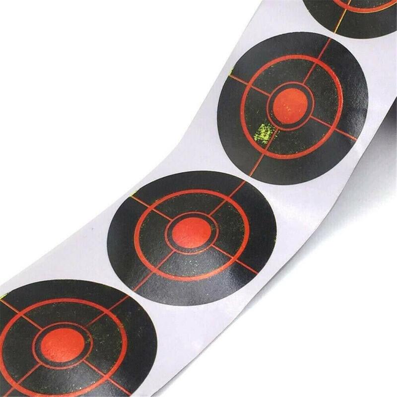 Fluorescence Paintball Accessories Splatter Reactive Stickers Shooting Target Shooting Practice Training Archery Bow