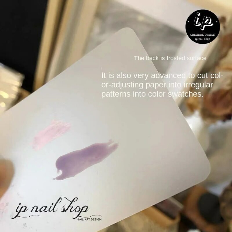 Nail Gel Palette Art Painting Tool Waterproof Nail Polish Color Mixing Tray Disposable Tearable Color Tinting Paper