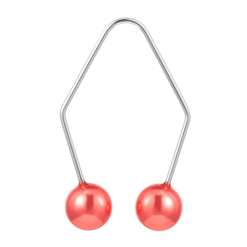 1 Pair Pearl Dimple Trainer Gift Alloy Facial Beauty Tools Facial Dimple Make Tool Easy to Wear Dimple Maker for Cheeks