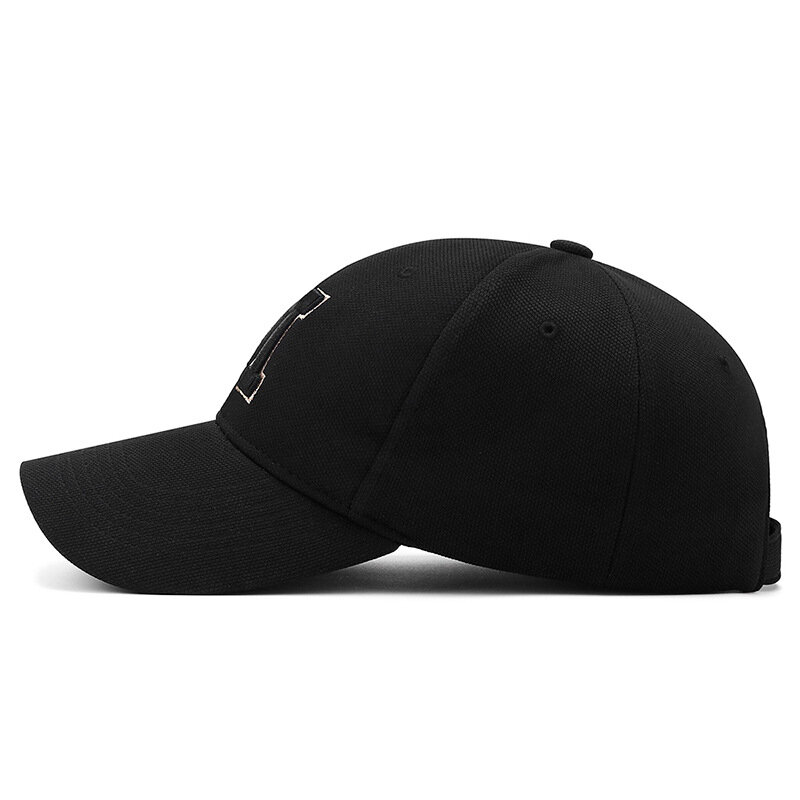 Baseball Cap Plus-size Snapback Hat Big yards cap M letter Cap 3D embroidery Sun hat Spring Autumn baseball cap Sport cap