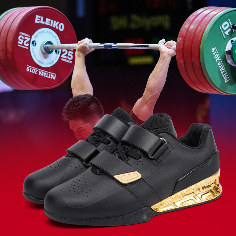 Powerlifting Sapatos para Crossfit Lifting, Calçado halterofilismo, Ginásio Sapatos para levantamento pesado Deadlift