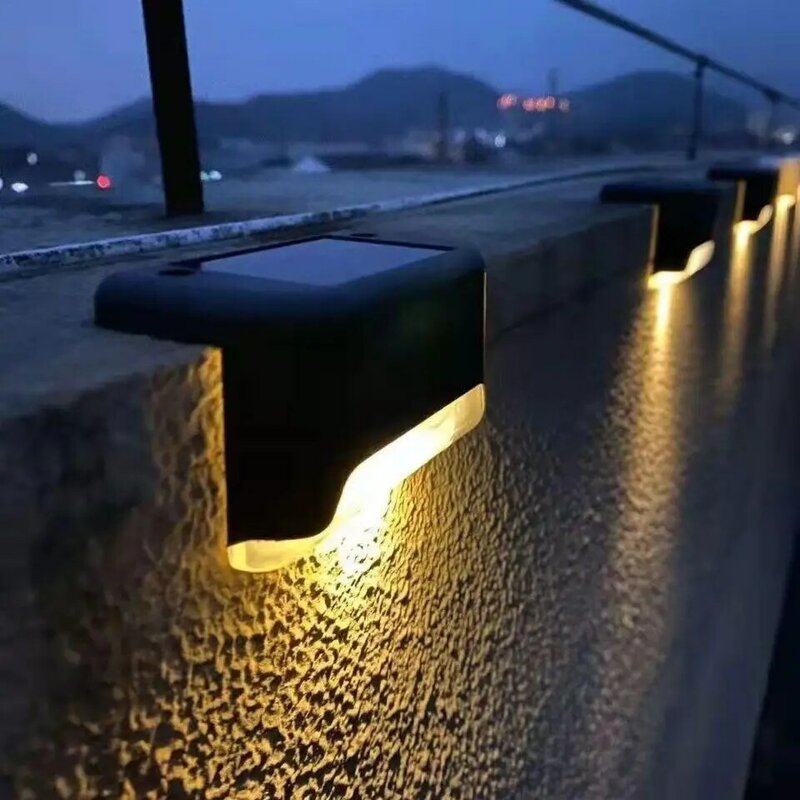 Solar licht im Freien LED-Lampe Solarenergie Garten licht wasserdicht für Terrassen treppe Gartenzaun Dekoration