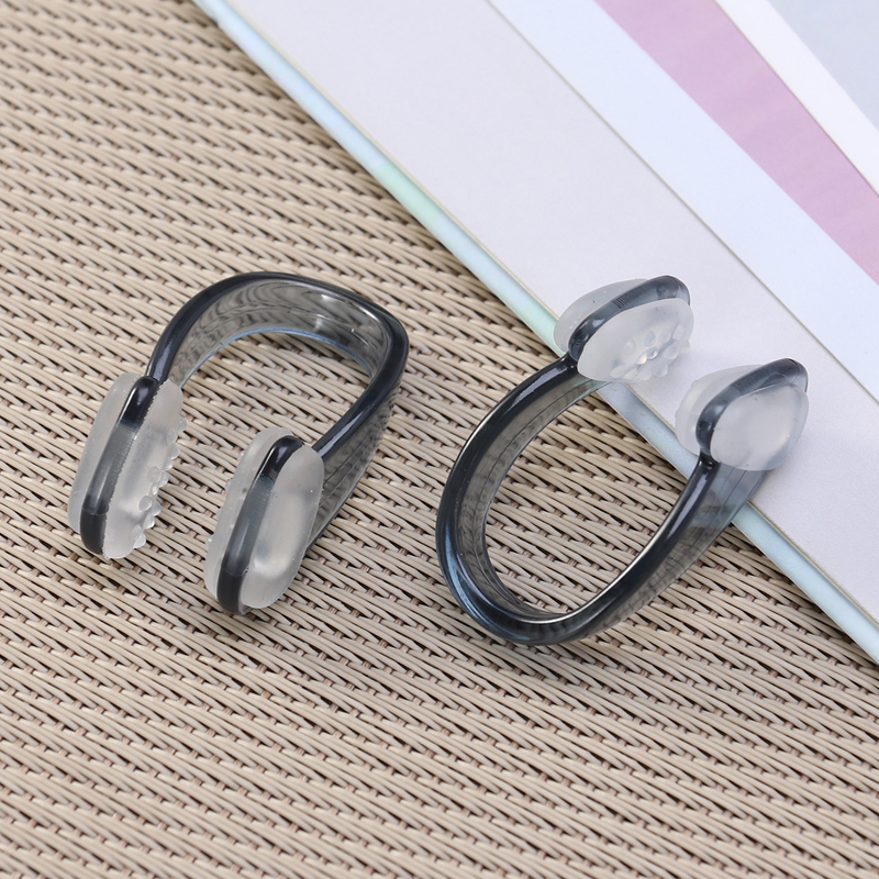 2 pezzi accessori auricolari per bambini Clip per naso protezione per competizione di nuoto stecca nasale sportiva