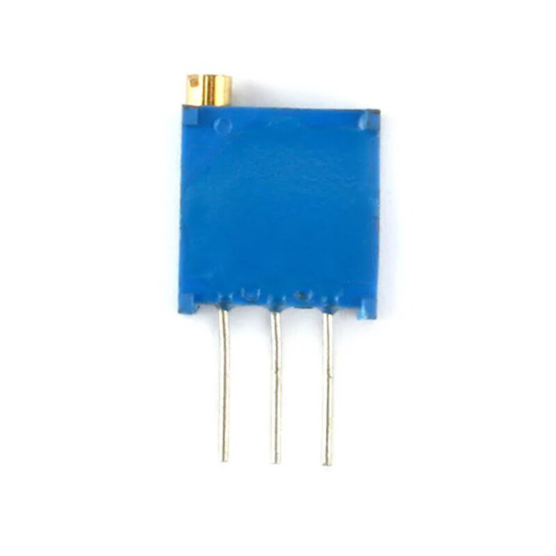 Potenciômetro variável 3296w do resistor, resistência ajustável 101 102 103 104 105 201 202 203 204 501 500 502, 20 PCes