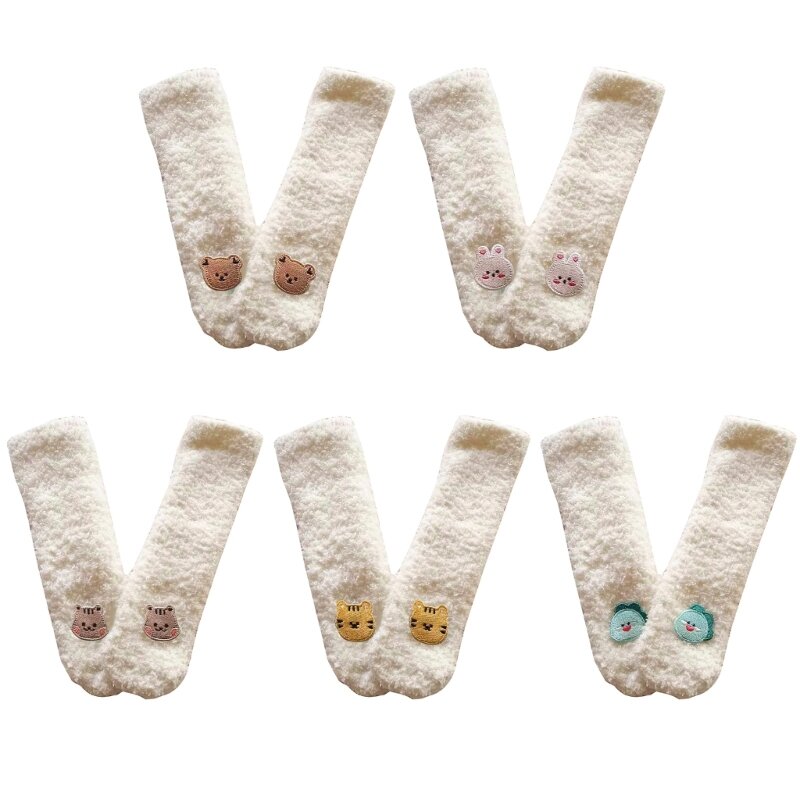 Soft Warm Floor Socks Toddlers Prewalker Flat Shoes 0-8Y Baby Socks Accessories