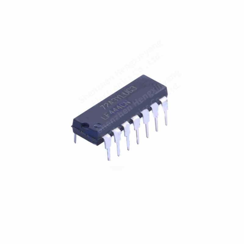 Chip amplificador de operaciones generales, paquete DIP-14, 10 piezas, LF444CN
