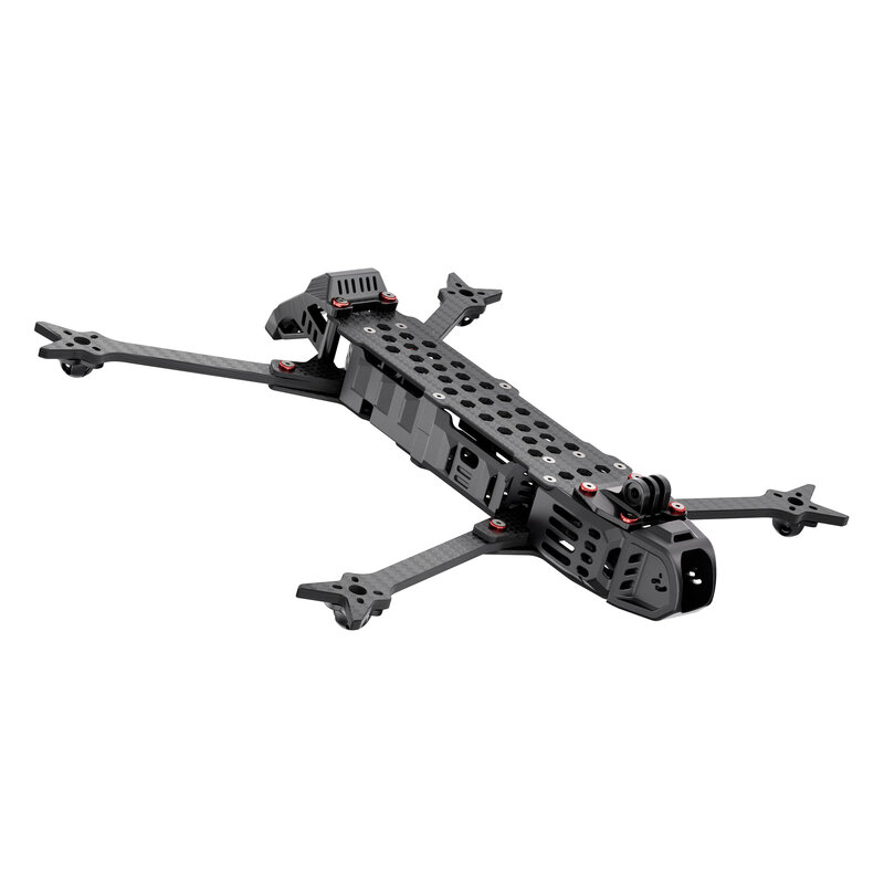 GEP-LC75 Frame Peças Adequado para Crocodile 75 V3 Drone RC, DIY FPV Drone Acessórios de Substituição, Compatível O3 Air Unit