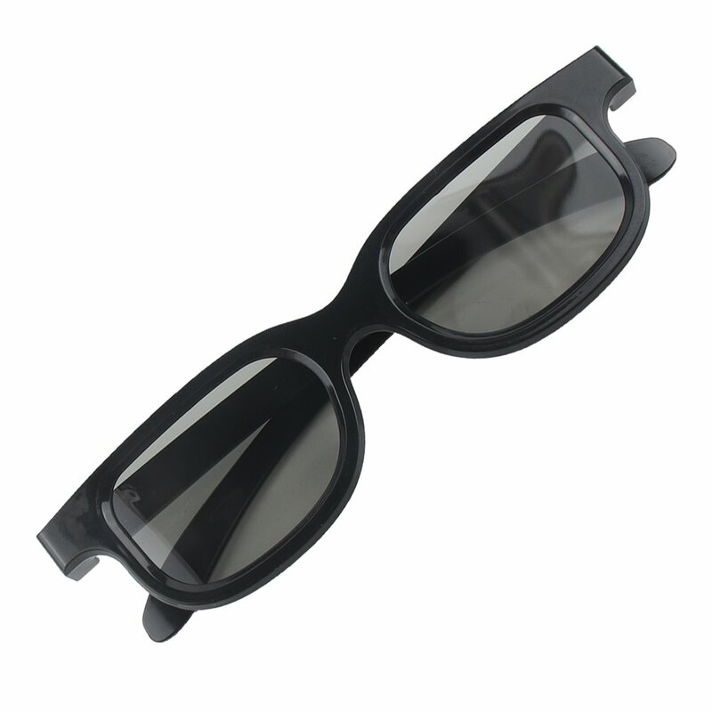 Gafas circulares polarizadas para hombre y mujer, lentes de película 3D para cines de TV 3D, lentes de alta calidad a la moda