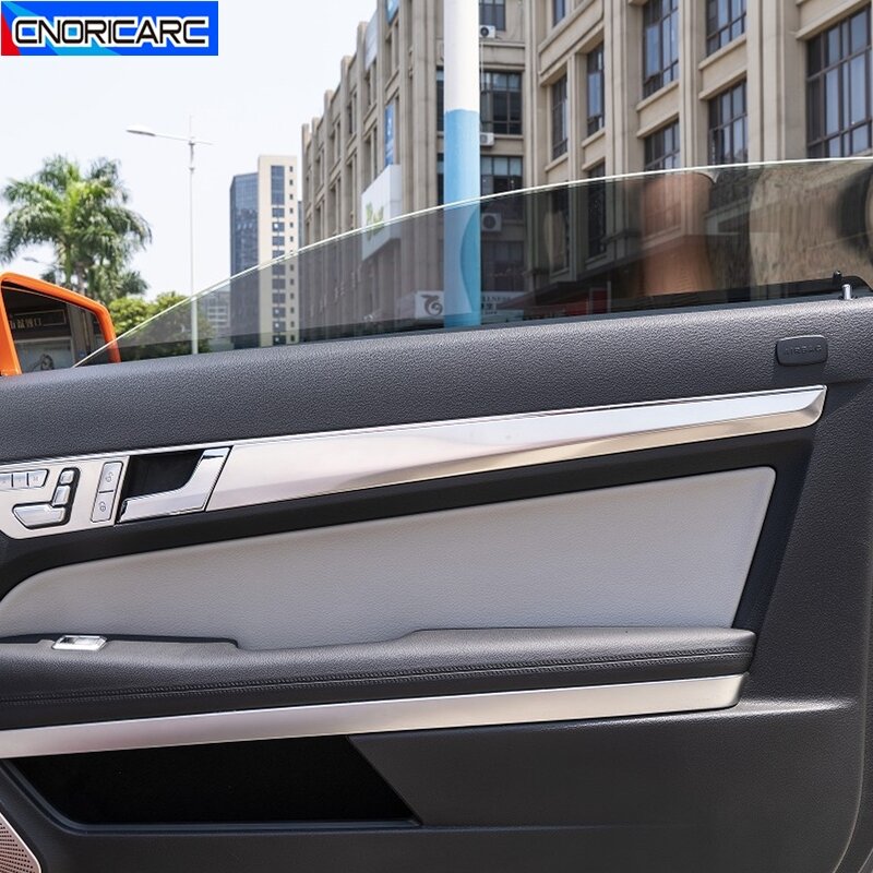 Auto Styling Tür Panel Streifen Dekoration Aufkleber Borte Für Mercedes Benz E Klasse Coupe W207 C207 2009-2013 Innen zubehör