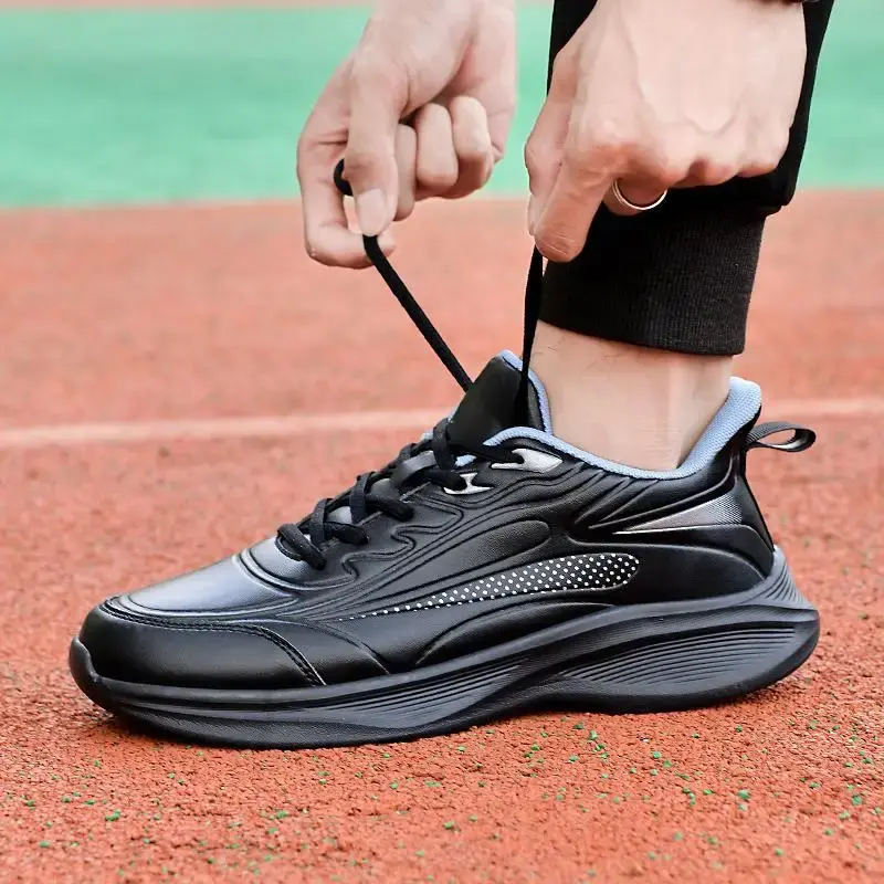 Botas Martin de estilo británico para hombre, zapatos de Skate deportivos informales, botas de trabajo de media caña, novedad de otoño e invierno, 2023