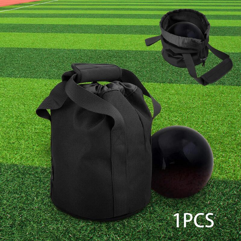 Pitching Ball Bag Portable Carrying Case Sturdy Handheld Comfortable Equipment Shot Put Bag for Outdoor Training Sports Exercise