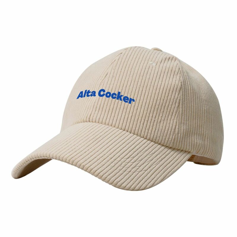 Yiddish Alta Cocker Funny Old Person Corduroy Baseball Cap fishing hat dad hat Woman Men's