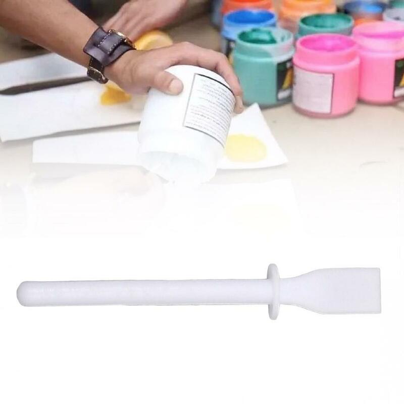 5 buah pisau palet profesional plastik untuk lukisan minyak alat pencampur lukisan artis sehat untuk cat air pisau seni ukir