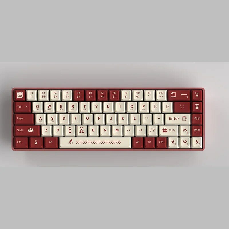 Ajazz AK680 Wired Gaming Mechanical Keyboard Red Switches 65% Usb USB Type C Technology China Wholesale Switches for Keyboard