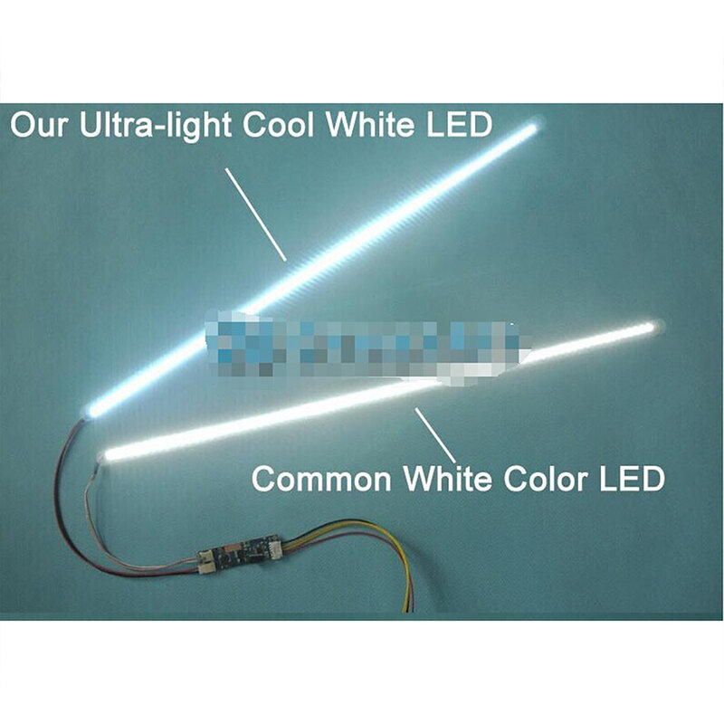 Universal LED Backlight Lâmpadas, Kit de Atualização para Monitor LCD, 2 Tiras de LED, Suporte para 24 pol, 540mm, 1PC, Novo