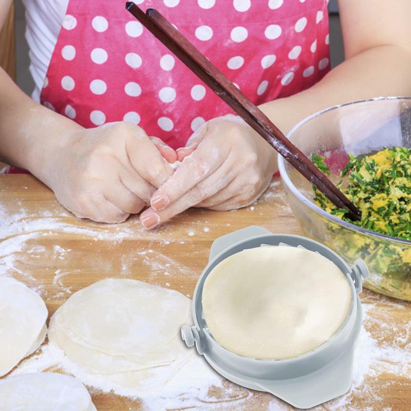 Criativo Dumpling Maker com eixo ativo pressionando molde, Dumpling Pressing Machine, Gadget de cozinha para uso doméstico
