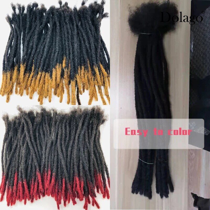 4b 4c afro kinky encaracolado cabelo humano trança natural preto crochê tranças bloqueio extensões de cabelo brasileiro cabelo a granel para trança