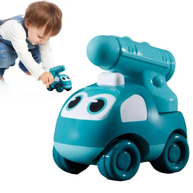 Juego de vehículos de inercia espacial para niños pequeños, juguetes de empuje y Go, juguete de Educación Temprana, alimentado por fricción, regalos de cumpleaños, favores de fiesta