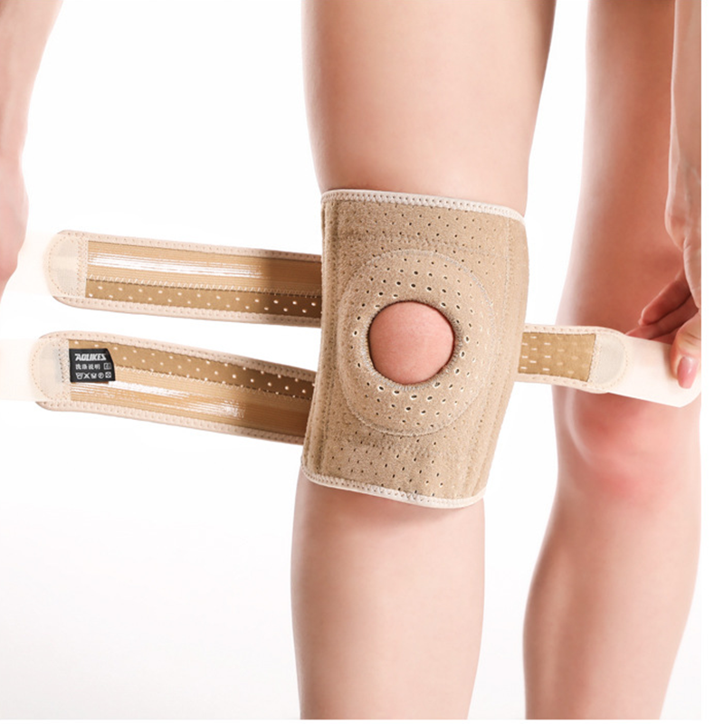 1 pz caldo ginocchiere sportive protettive ginocchiere rotula regolabili alleviare il dolore articolare del ginocchio alpinismo ciclismo basket