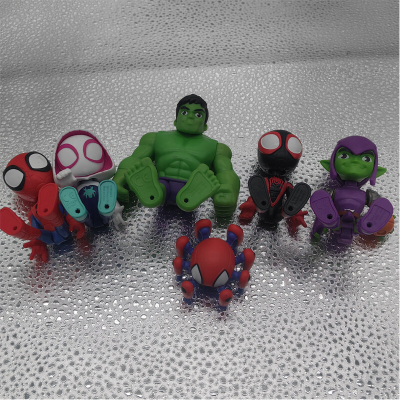 Action figur Superheld Spidey und seine erstaunlichen Freunde Spiderman Meilen Morales Sammler Modell Puppe Spielzeug Geschenke Kinder