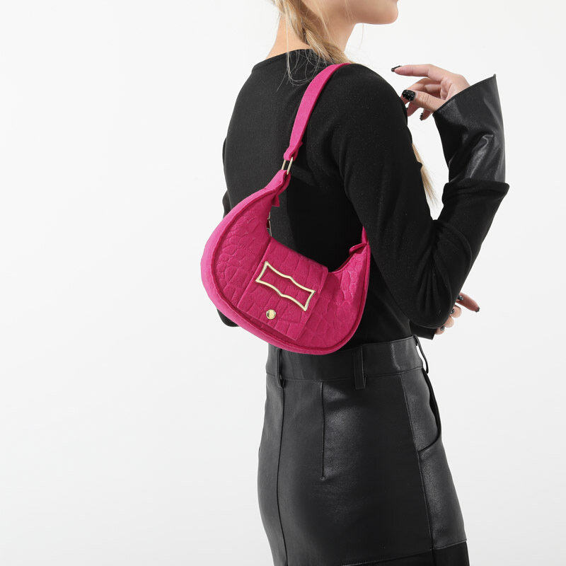 Prosta koreańska wersja torba na co dzień kobiecej modnej jednoczęściowej kolorowa torba na ramię podmiejskiej torby typu Crossbody