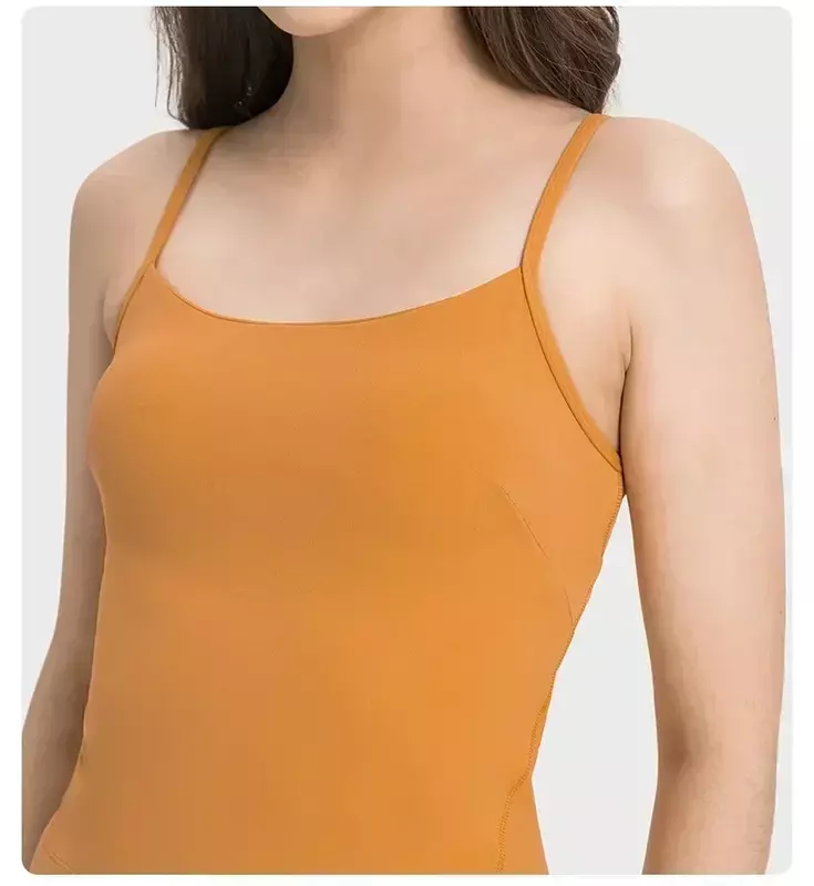 Лимонный женский жилет для йоги с перекрестной спинкой, с подставкой для груди, комбинированный ажурный жилет с лямкой на шее для фитнеса, модная спортивная майка
