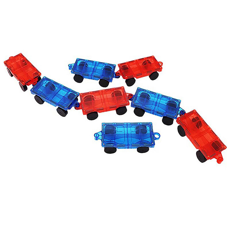 1PC Magnetic Plate Car Truck Magnetic Toy Vehicle Educational Building Tile Magnetic Blocks Puzzle Magnets Toys For Girls Boys