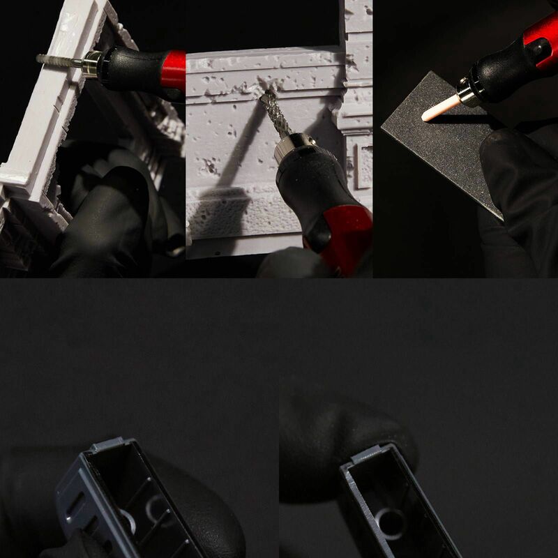 DSPIAE ES-P Sander Pen ES-A Reciprocating Sander Electric Grinding Pen for Military Model Craft Tools Hobby DIY