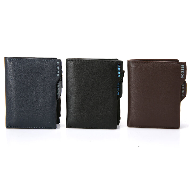 Wish's new men's wallet is suitable for men with ID windows and credit card holders