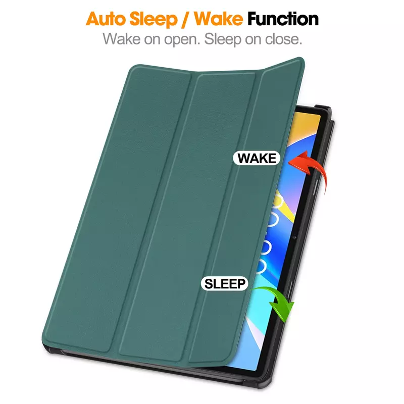Auto Sleep Case for Teclast M40 Pro M40 P20S P20HD Flip Stand Smart Folio Shell Tablet for Teclast M40 Plus P30s P40HD Cover