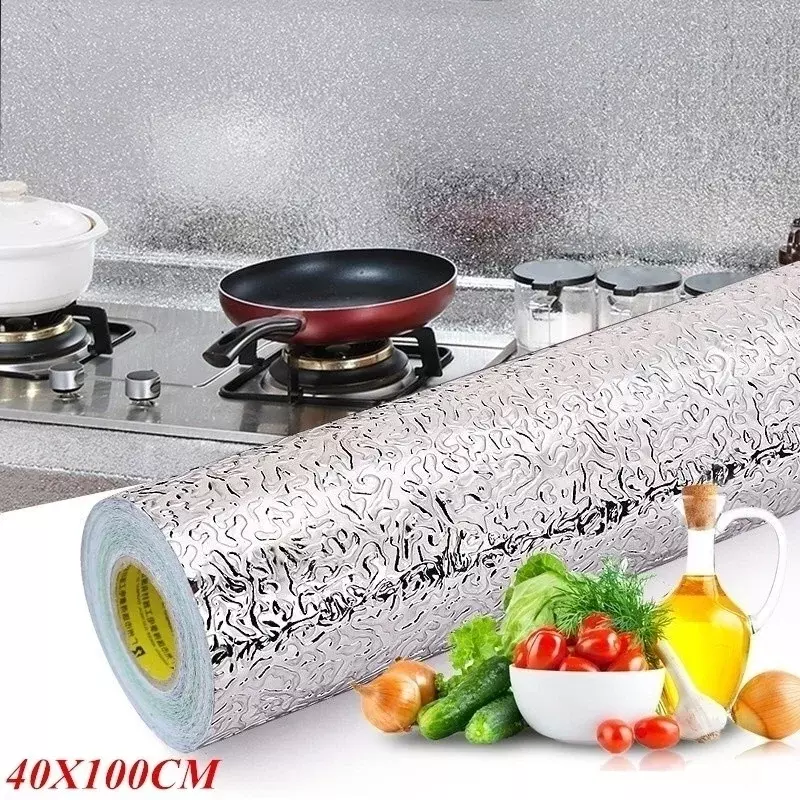 Kitchen Supplies Cleaning Accessories Stove Oil High-temperature Resistant Self-adhesive Wall Sticker Easy To Clean Small Tools
