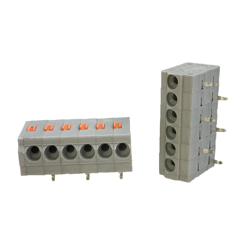 Terminal de cableado ultradelgado, pequeño terminal de alimentación LED de DA250-3, mini terminal de cableado de PCB enchufable