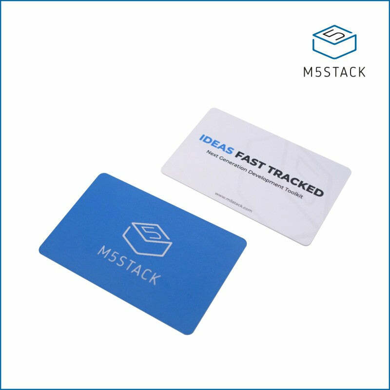 M5Stack Chip Card-F08 RFID Resmi 13.56MHz (5 Buah)