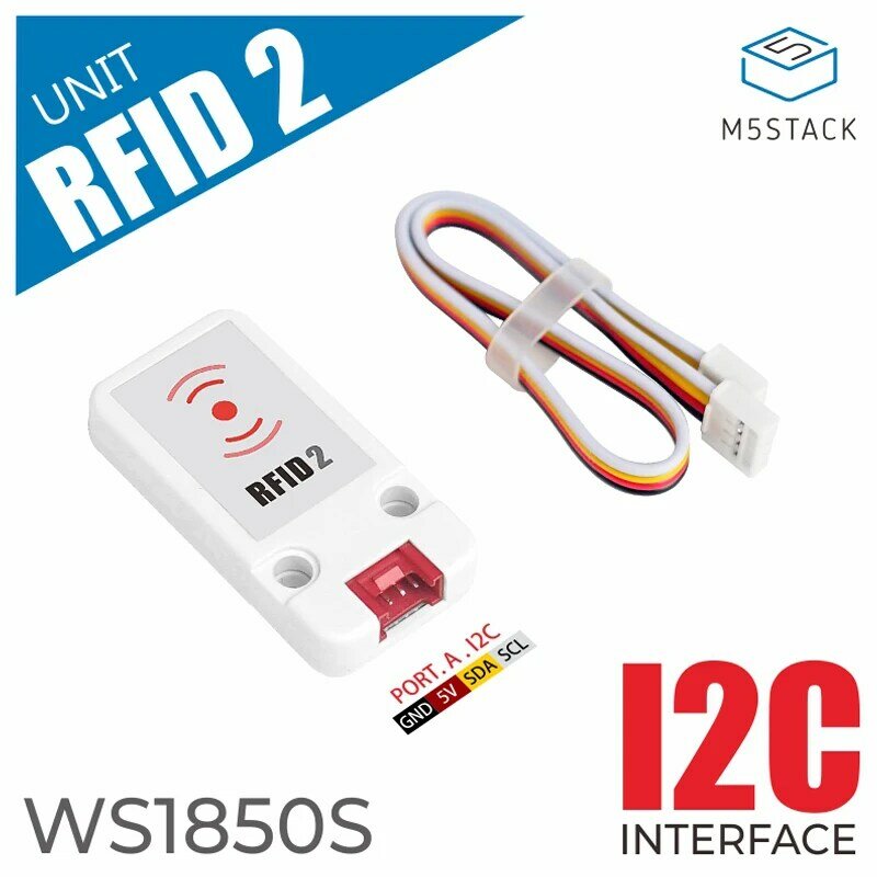 M5Stack  RFID Radio Frequency Identification Sensor WS1850S 13.56MHz Frequency Smart Home Access Control System