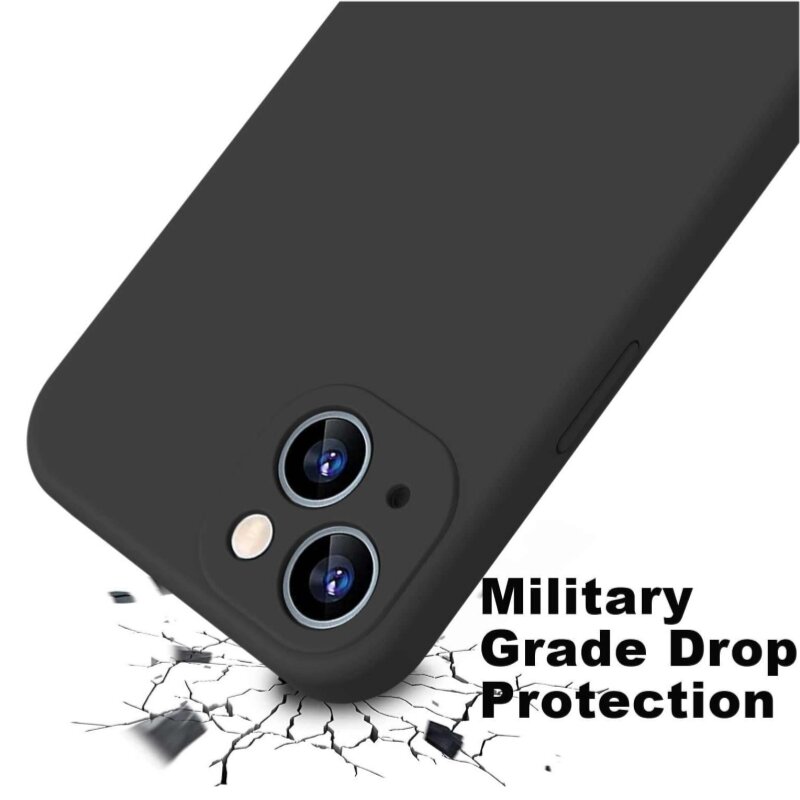 Original Square Liquid Silicone Phone Case for IPhone 14 13 11 12 Pro Max Mini XR XS 6 7 8 SE 14 Plus 15 Pro Max Protection Case