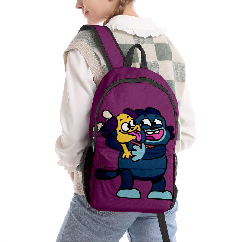 하라주쿠 애니메이션 배낭, 성인 유니섹스 어린이 가방, 데이팩 배낭 학교 애니메이션 가방, 신제품